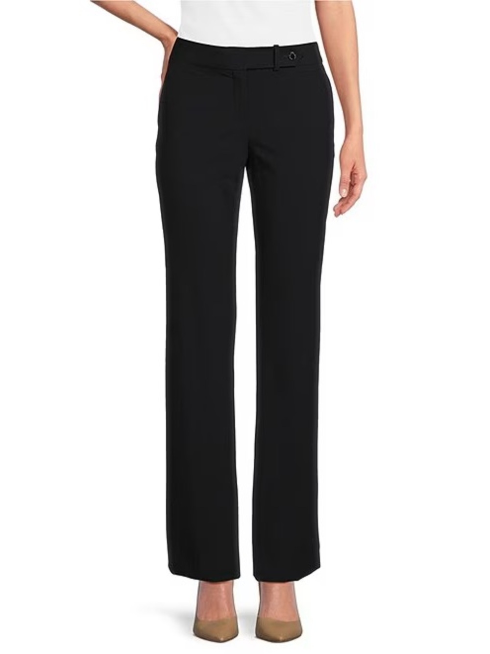Calvin Klein Navy classic fit Straight-Leg Dress Pants